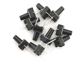 Micro Chave Tactil Push Button 6x6x9,5mm KFC-A06 - 10 Peças