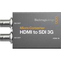 Micro conversor blackmagic hdmi p/ sdi 3g - (convcmic/hs03g/wpsu)