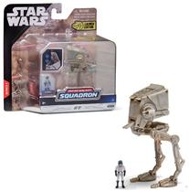Micro Figura Star Wars AT-ST Pilot Com Transporte de Exploração AT-ST - Micro Galaxy Squadron Launch Edition Sunny 3440