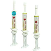 Micro Lac Aditivo Probiótico Para Cães Gatos Equínos 15g Kit Com 3
