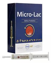 Micro-lac Aditivo Probiótico Pet 1 Seringa 34g Inovet