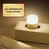 Micro Luminária de Led USB Ideal para Leituras - ZUN0023