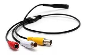 Micro Mini Câmera Espia Lente Noturna Microfone Ccd Pinhole