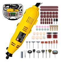 Micro Mini Retifica Profissional 210Pçs 500W Nk211 Nakas 110