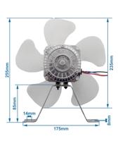 Micro Motor Elgin Mc20b 1/25 Hp P/ Expositor Refresqueira Bivolts