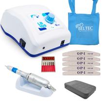 Micro Motor LB100 Com Kit De Brocas e Lixas - Beltec