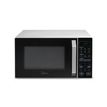 Micro-ondas 27L Branco Porta Preta SmartPlate Midea MXSA27P1 - 127V