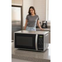 Micro-ondas 30L Prata Limpa Fácil 220V