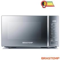 Micro-ondas Brastemp 20 Litros Cor Inox com Funções Pré-Preparo - BMS20AR