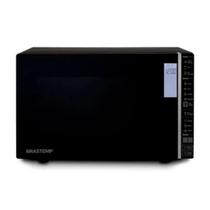 Micro ondas Brastemp 32L com Função Manter Aquecido, Função Grill e Painel Touch Preto 220V
