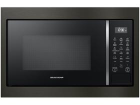 Micro-ondas Brastemp 32L de Embutir Black Inox Eclipse Collection BM146AP