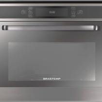 Micro-ondas Brastemp De Embutir 40 Litros cor inox com Grill - BMO40AR