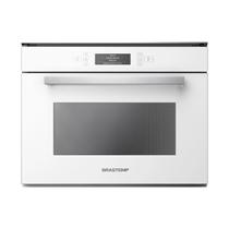 Micro-ondas Brastemp Vitreous de Embutir 40 Litros Branco com Grill - GMT40AB