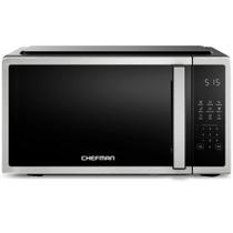 Micro-ondas Chefman 0,7 pés cúbicos 700 W em aço inoxidável 120 V Micro-ondas Chefman 0,7 pés cúbicos 700 W em aço inoxidável 120 V