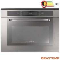 Micro-ondas de Embutir Brastemp com 40 Litros de Capacidade e Grill Inox - BMO40AR