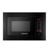 Micro-ondas de Embutir Continental 27 Litros Preto com Função Tira Odor - MC2EP