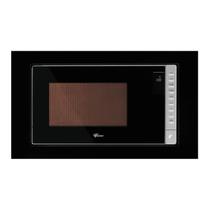 Micro-ondas de embutir fischer fit line 25l preto 220v função descongelar