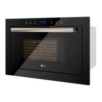 Micro-ondas de Embutir Fischer Infinity 25 litros Touch com Grill Preto Voltagem: 220V Micro-ondas de Embutir Fischer Infinity 25 litros Touch com Grill Preto Voltagem: 220V