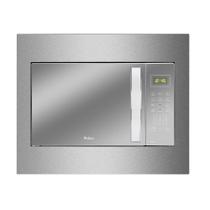 Micro-ondas de Embutir Philco 37 Litros Limpa Fácil 1400W Espelhado e Branco PMB37EB 110V