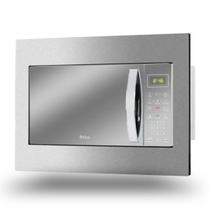 Micro-ondas de embutir pmb30e 127v philco prata limpa facil
