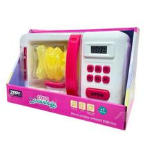 Micro-ondas Infantil Elétrico Casa Encantada com Som/Luz - Zippy Toys