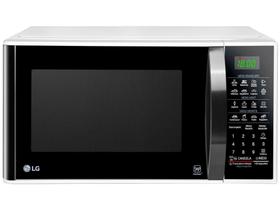 Micro-ondas LG 30L Solo MS3091BC Branco e Preto