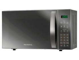 Micro-ondas Mondial 21 Litros Mo-01-21-E Cinza Espelhado Micro-ondas Mondial 21 Litros Mo-01-21-E Cinza Espelhado