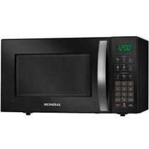 Micro-Ondas Mondial 34 Litros Preto 1400W - Função Manter Aquecido, Descongelar, Tira Odor e Menu Kids - MO-02-34-B