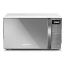 Micro-ondas Panasonic 21 Litros Branco Espelhado 220v Micro-ondas Panasonic 21 Litros Branco Espelhado 220v