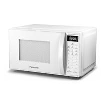 Micro-ondas Panasonic 21 Litros NN-ST25LWRUN, Branco/Cinza, 220V