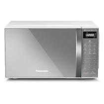 Micro-Ondas Panasonic 21L Branco Espelhado 127V com Tira Odor - NN-ST27LWRUN