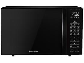 Micro-ondas Panasonic 34L Preto e Cinza - NN-ST66NBRU