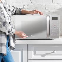 Micro-Ondas Philco 20 Litros PMO23E 1100W, Espelhado