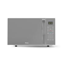 Micro-ondas Philco 25L Prata Espelhado Limpa Fácil PMO28S