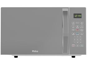 Micro-ondas Philco 25L Prata Espelhado PMO28S Micro-ondas Philco 25L Prata Espelhado PMO28S