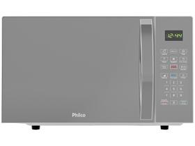 Micro-ondas Philco 25L Prata Espelhado PMO28S