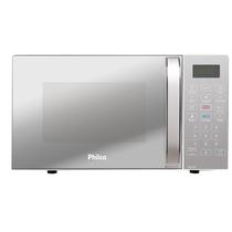 Micro Ondas Philco PMO23EB 20L 1100W Espelhado e Branco 127V Micro Ondas Philco PMO23EB 20L 1100W Espelhado e Branco 127V