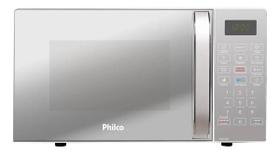Micro-ondas Philco Pmo23eb Limpa Fácil 20 Litros Potência De 1100w Cor Branco