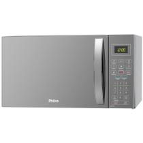 Micro-ondas Philco PMO37ES 37L Limpa Fácil Prata com Porta Espelhada 1400W -220V