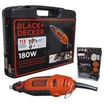 Micro Retífica 113 Acessórios Maleta 180W RT18K BLACK DECKER - BLACKDECKER