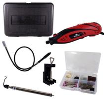 Micro Retifica 130w Com 40 peças 220v + maleta Worker