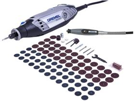 Micro Retífica 3000 127 V Com Eixo Flexível 82 Peças - Dremel