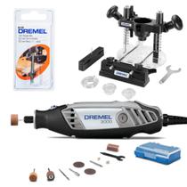 Micro Retífica 3000 com Guia Corte 335 e Fresa Borda 615 DREMEL