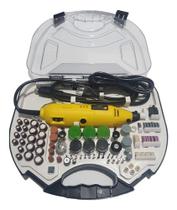 Micro Retifica 400w 212 Acessórios Maleta Microretifica Kit