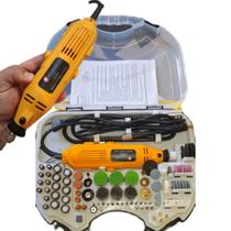 Micro Retifica 500W Com Maleta 189 Peças Prática