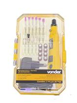 Micro Retífica a Bateria 3.7V 15.000RPM com 24 Acessórios Vonder