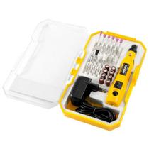 Micro Retífica a Bateria 3,6V com Carregador Bivolt e 24 Acessórios