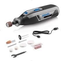 Micro Retifica a Bateria 4v 7760-N10 Bivolt C/ 10 Acess. Dremel Lite