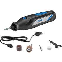 Micro Retífica a Bateria de 4VMax com 5 acessórios (Modelo 7350) Bivolt - F0137350LA000 - DREMEL