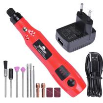 Micro Retífica Bateria 3,6V 13Pcs Bivolt Worker Micro Retífica Bateria 3,6V 13Pcs Bivolt Worker